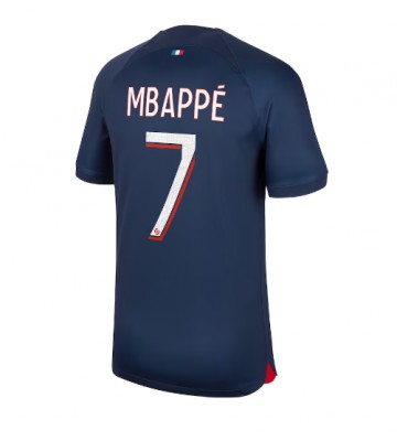 Paris Saint-Germain Kylian Mbappe #7 Koszulka Podstawowych 2023-24 Krótki Rękaw